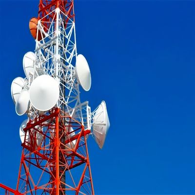 50 60 70 80 90 100 Meter kąt Stalowa antena Wieża telekomunikacyjna Galwanizowana