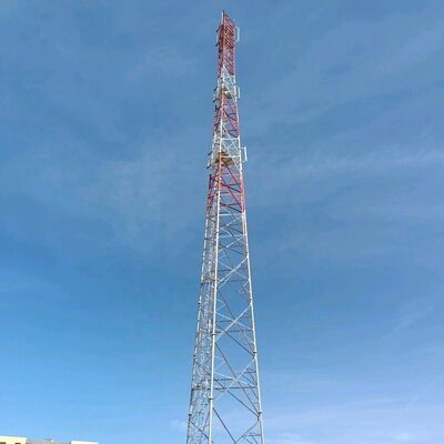 16 26 36M Zintegrowany sygnał 3-nożny rurowy ze stali ocynkowanej Zewnętrzny radio satelitarne 5G 4G Wi-Fi Wieża telekomunikacyjna
