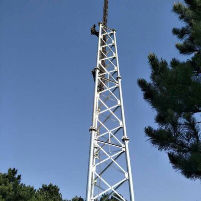 18 28 38M 3 nogi Stalowe rurowe Galwanizowane Wielofrekwencyjne Wieża Komunikacyjna 5G 4G Wi-Fi TV Broadcast
