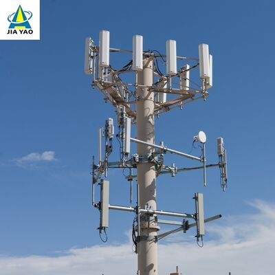 16 25 36-metrowa wielosekcyjna jednobiegunowa wieża telekomunikacyjna Łatwa instalacja w parku rozrywki
