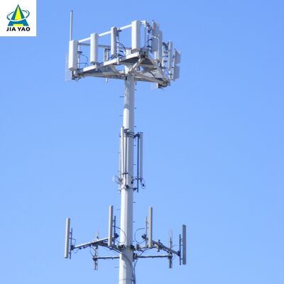 12 22 32-metrowa, elegancka konstrukcja Monopole wieża antenowa do wdrożenia telekomunikacji w Business Park