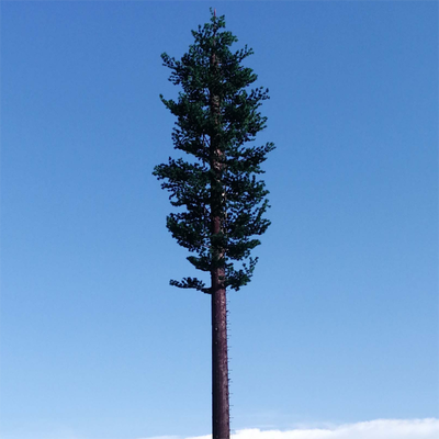 12 22 30-metrowa stalowa wieża komunikacyjna Q355 Bionic Tree dla miejskiego krajobrazu miejskiego
