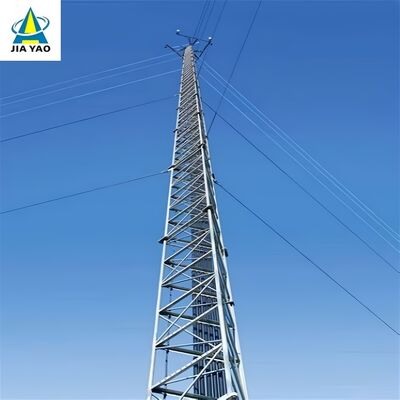 38 46 52M Wieża z drutem odciągowym zoptymalizowana pod obciążeniem wiatrem do stosowania w stacjach monitorowania sejsmicznego