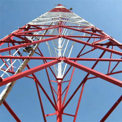 38 52 58M Wstępnie zmontowana wieża stalowa z trzema nogami Krótki czas realizacji dla sieci obszarów wydobywczych