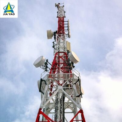 Kątowa stalowa wieża komunikacyjna klasy sejsmicznej z 4 nogami Standardowy maszt kratowy ANSI/TIA-222 do instalacji anteny radiowej TV