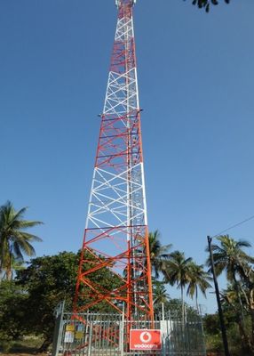 Samonaprawny Internet 5G Telekomunikacja Antenna 3 nogi kątowa wieża stalowa