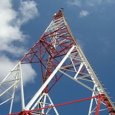 30 m Galwanizowana stal jednośluszkowa Komunikacja Antenna Mono słupy Telefony komórkowe Radia Monopol Wieża