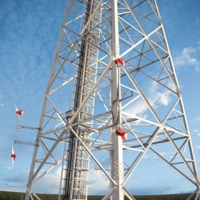 Mobilna sieć Wi-Fi 4G 5G GSM Sygnał radiowy 4 Leg Angle Steel Telecom Tower Telekomunikacja