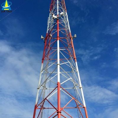15M 20M 30M 45M 50M 3/4 Nogi Komunikacja Rurowaty Antenna Mast Węgłowa Stalowa Wieża