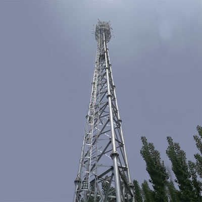 3 nogi Tubular Steel Tower Sieć komórkowa 4G 5G Signal Radio Transmission Towers