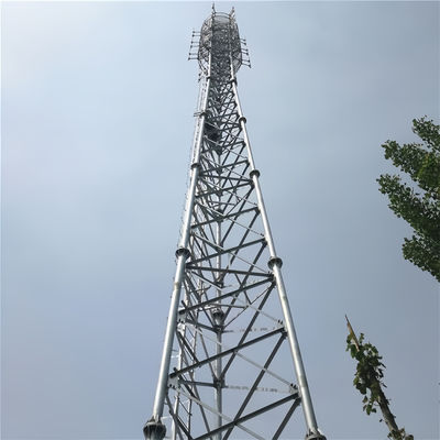Wi-Fi Komunikacja telefoniczna Trójkątna antena maszt 3 nogi Wieża komunikacji radiowej