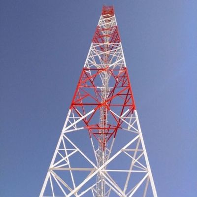 Samoobsługowy długodystansowy bezprzewodowy telefon telekomunikacyjny stalowa wieża nadajnik odbiornik GSM stalowa siatka wieża telekomunikacyjna