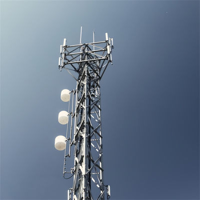 Q255B Q355B Q420B Projekt 3 nogi kątowa wieża stalowa wieża telekomunikacyjna
