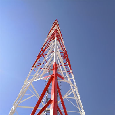 40-metrowa wieża telekomunikacyjna 3 nogi kątowa wieża stalowa