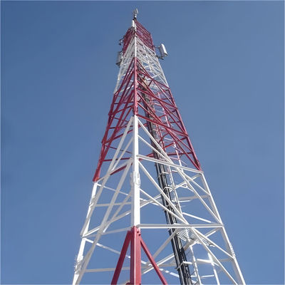 40-metrowa wieża telekomunikacyjna 3 nogi kątowa wieża stalowa