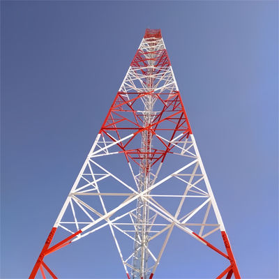 30 m Galwanizowana stal jednośluszkowa Komunikacja Antenna Mono słupy Telefony komórkowe Radia Monopol Wieża