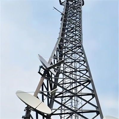 GB ANSI TIA-222-G Standard Q235 Q345 Antenna telekomunikacyjna Wieża 3 nogi 60m Radio Mikrowave