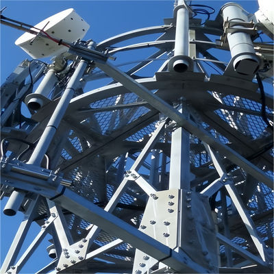GB ANSI TIA-222-G Standard Q235 Q345 Antenna telekomunikacyjna Wieża 3 nogi 60m Radio Mikrowave