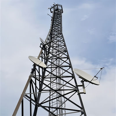 3 nogi 60 stopni Telekom Trójkątna sieć wieża samoobsługowa komunikacja kąt stalowa wieża