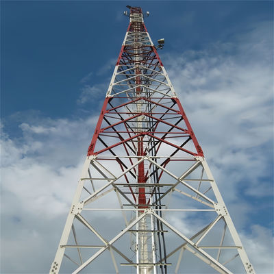 Samopodtrzymujący się Galwanizowany Wi-Fi bezprzewodowy 3 nogi wieża