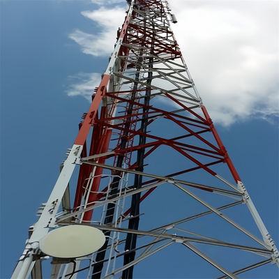 3 nogi kątowa wieża stalowa 20M -65 M maszt pylon żelazo telekomunikacja kątowa wieża