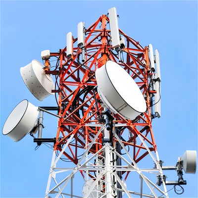 Samopodtrzymująca się antena wieża 4 nogi wieża ocynkowana 20m - 55m 60m