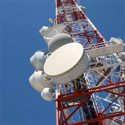 Samopodtrzymująca się antena wieża 4 nogi wieża ocynkowana 20m - 55m 60m