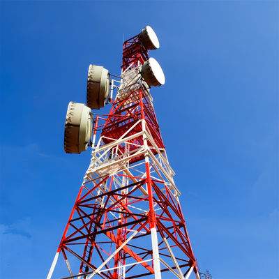 Samopodtrzymująca się antena wieża 4 nogi wieża ocynkowana 20m - 55m 60m