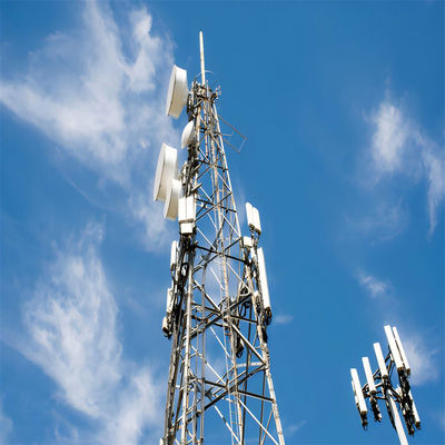 Gsm 60m Antenna Komunikacyjna Sieć 4 nogi Samopodtrzymująca się stalowa wieża telekomunikacyjna