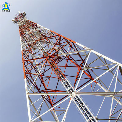 Wytwórca 4-nóżny stalowy pilon 5 km Wi-Fi nadajnik i odbiornik kątowa siatka mikrofalowa Wielofunkcyjna wieża radiowa