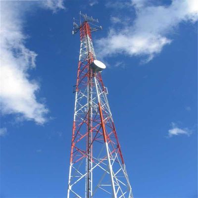 50m Stalowa Elektrownia Słoneczna Telewizja Satelityczna Mikrowave Sieć Wieża Mast 50km Internet Signal Radio Telekomunikacja Wieża