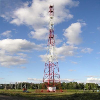 50m Stalowa Elektrownia Słoneczna Telewizja Satelityczna Mikrowave Sieć Wieża Mast 50km Internet Signal Radio Telekomunikacja Wieża