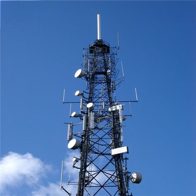 150 stóp 200 stóp samodzielnie podtrzymująca się stalowa wieża panel słoneczny 50 km sieci bezprzewodowe wieża telekomunikacyjna