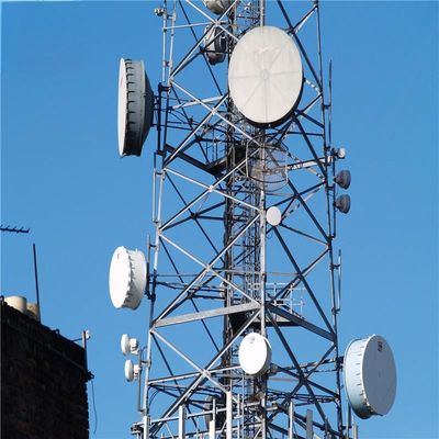 150 stóp 200 stóp samodzielnie podtrzymująca się stalowa wieża panel słoneczny 50 km sieci bezprzewodowe wieża telekomunikacyjna