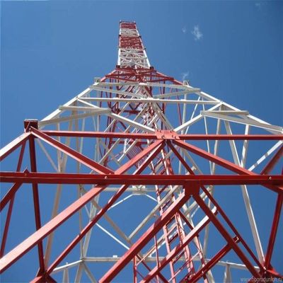 30m 45m 50m 60m Antenna telewizyjna Wieża mastowa 3 &amp; 4 nogi Węgłowe stalowe Wieża telewizyjna zewnętrzna