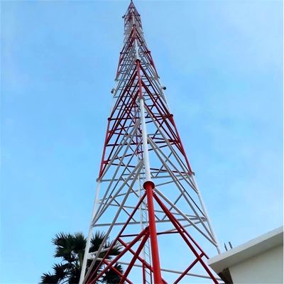 15M 20M 30M 45M 50M 3/4 Nogi Komunikacja Rurowaty Antenna Mast Węgłowa Stalowa Wieża