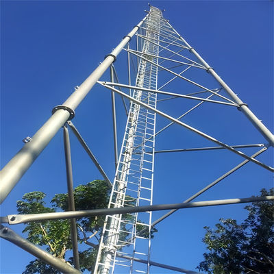 3 nogi Zgalwanizowana cewkowa antena Wieża Wi-Fi Signal Bts Telewizory Telefon komórkowy Radio GSM Komunikacja Stalowa wieża