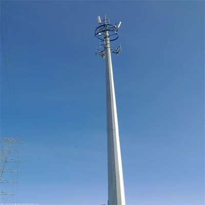 OEM Galwanizowana bioniczna wieża telekomunikacyjna monopołu z stali o wysokiej wytrzymałości