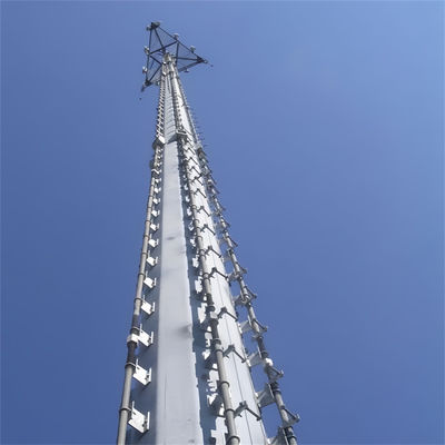 Antenna Telekomunikacja Monopole Tower 5-80M ASTM A123/ ISO 1461 Standardy galwanizacji