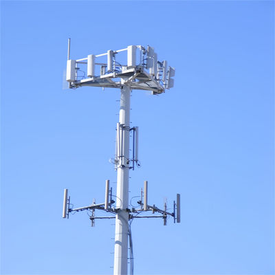 Sieć Mobilna Gsm Monopol Wieża Żelazna Wi-Fi Antenna Wieża sygnału