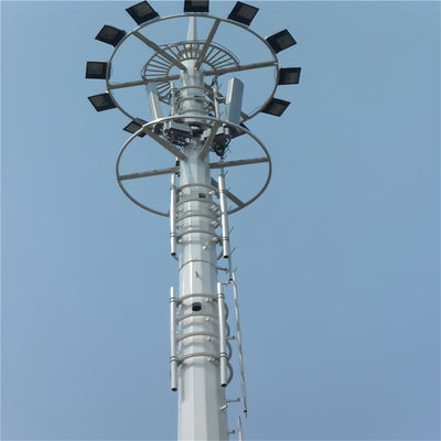 Komunikacja Telekomunikacja Monopol Antenna Wieża ASTM A123/ ISO 1461