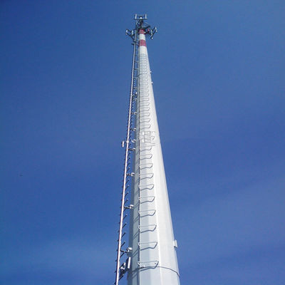 35M 40M Sieć Antenna Monopol Wieża Telekomunikacja Monopol komórkowy