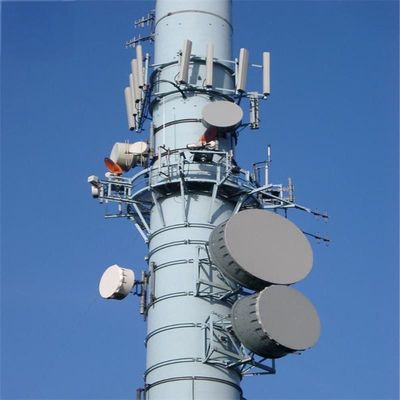 Wyposażone monopole Wieża 100 Wieża telekomunikacyjna Antenna Rodzaje komunikacji Rury