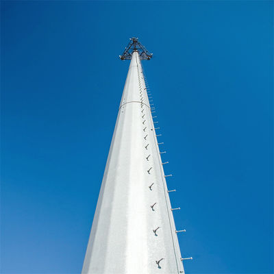 30m Telekomunikacja Monopol Antenna Wieża ASTM A123 Q345B/A572