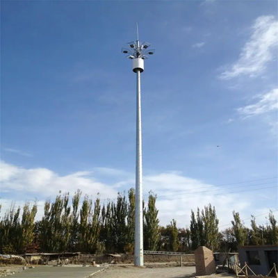 30m Telekomunikacja Monopol Antenna Wieża ASTM A123 Q345B/A572