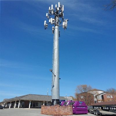 Stal 20 Meter Gsm Monopole Stalowa Wieża Komunikacyjna Wieża Do sprzedaży Q345B/A572