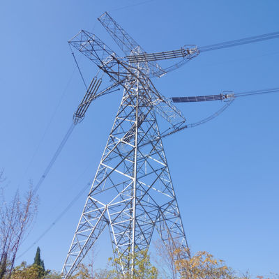 Wieża linii przesyłowej energii wysokiego napięcia 10KV 33KV 66KV 110KV
