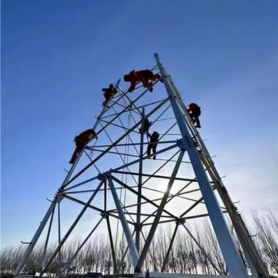 33KV do 110KV Wieża przesyłu mocy kąt Węgiel wieża żelazna 30-180 km/h Prędkość wiatru