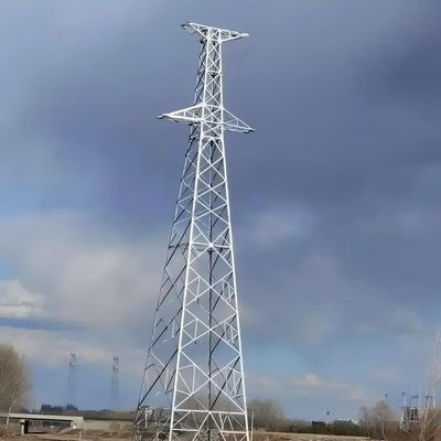 110 Kv Wieża Galwanizowana Wielka Linia Elektryczna Wieże Jednorubowa Linia Przekazu Monopol Wieża