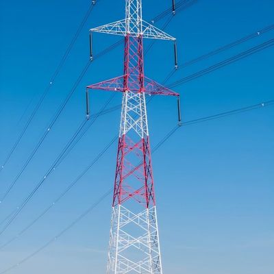 110 Kv Wieża Galwanizowana Wielka Linia Elektryczna Wieże Jednorubowa Linia Przekazu Monopol Wieża
